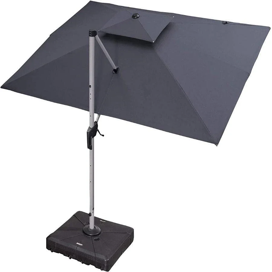 PURPLE LEAF Large Rectangular Porch Parasol Outside Cantilever Patio Yard Parasol - Image 24