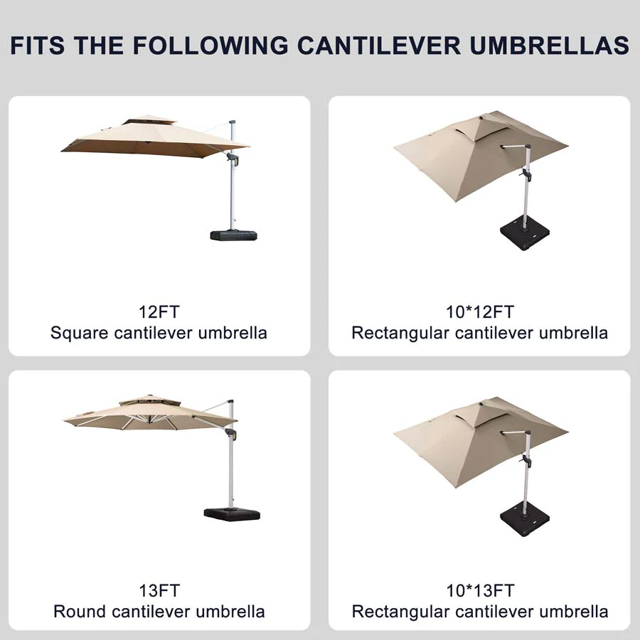 PURPLE LEAF Parasol Base ZYCJBASE-150NEW - Image 9