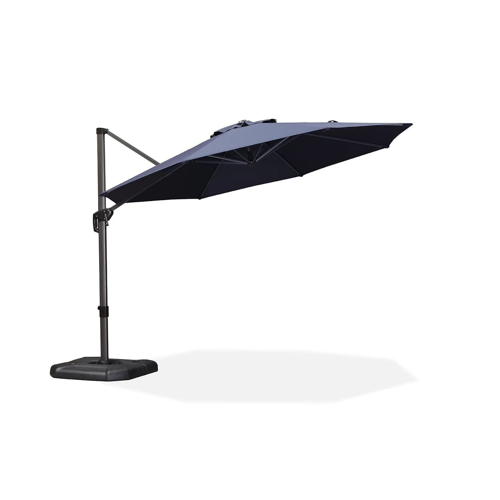 PURPLE LEAF Economical  Patio Offset Round Parasol - Image 29