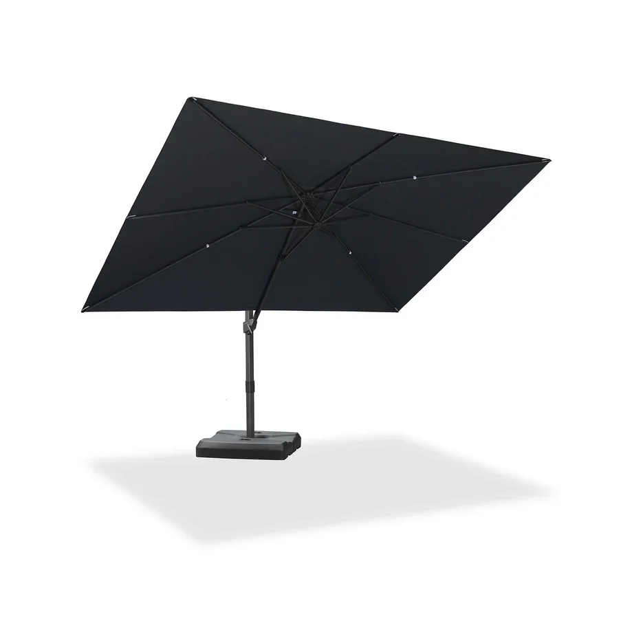 PURPLE LEAF Stepless Tilt Cantilever Umbrella Affordable Outdoor Patio Umbrella - Image 41
