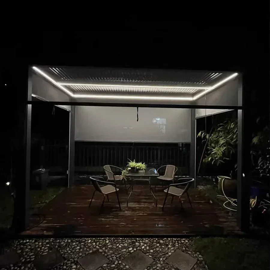PURPLELEAF Strip Light, Upgraded Version 3000K Warm White Light, 24V Safe Low Voltage Waterproof Strip Light, Suitable for Louvered Pergola - Image 13