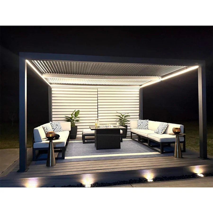 PURPLELEAF Strip Light, Upgraded Version 3000K Warm White Light, 24V Safe Low Voltage Waterproof Strip Light, Suitable for Louvered Pergola - Image 7